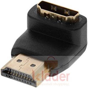 HDMI Male To Female Connector L Type