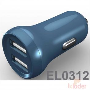Reconnect Car Charger Blue MUA 2 4 A 2U CRF 6 Month Warranty