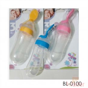 Baby milk Bottle with Spoon BPA Free