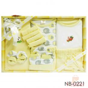 Mini Berry New Born baby pure cotton cloth gift set