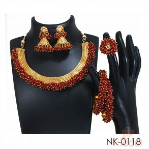 Copper Combo Necklace set
