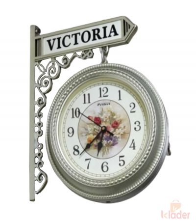 Double Clock Size 10 x 10 x 4 With Stand 3 Piece